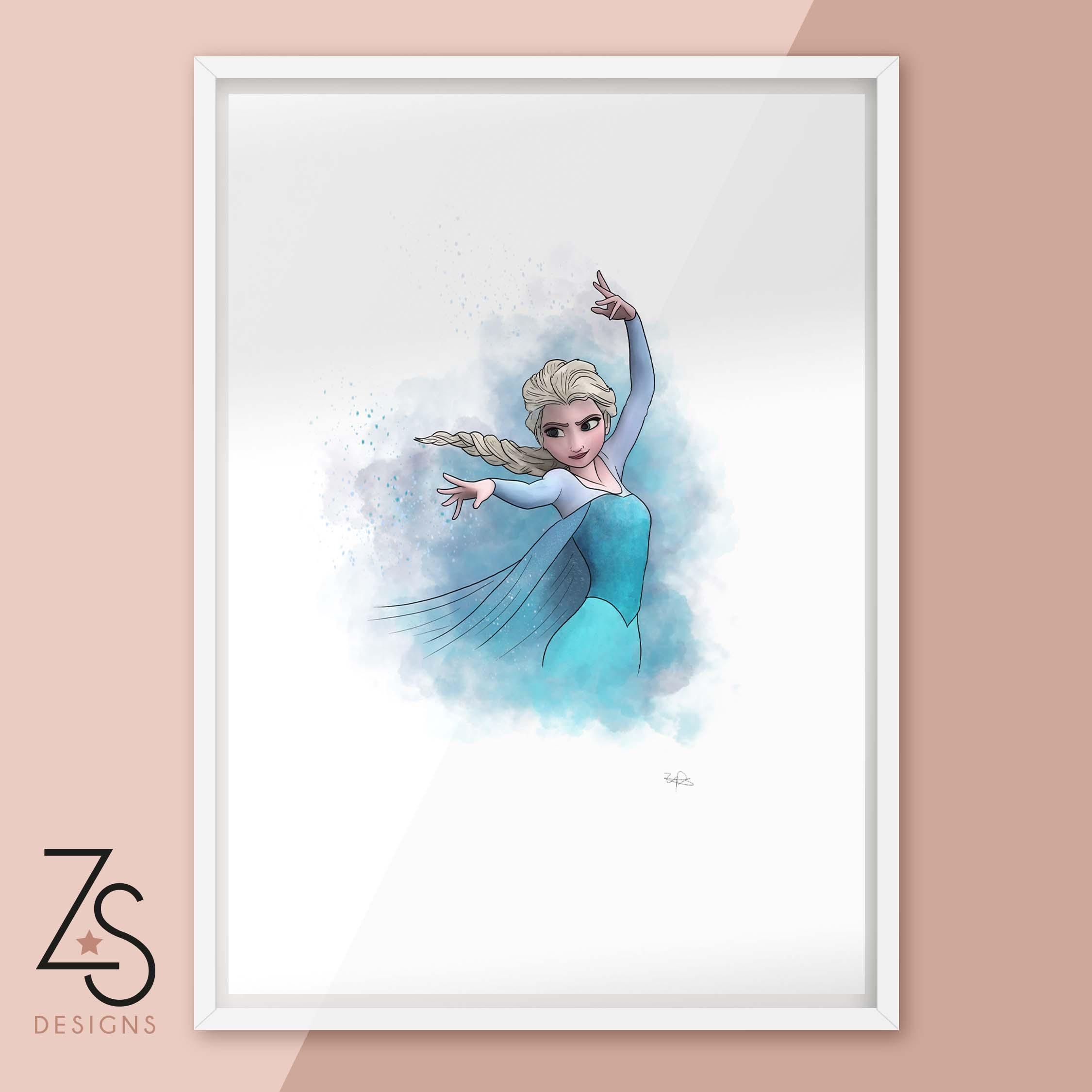 □アクリル画青のシリーズ / ノスタルジア 21.10.b□