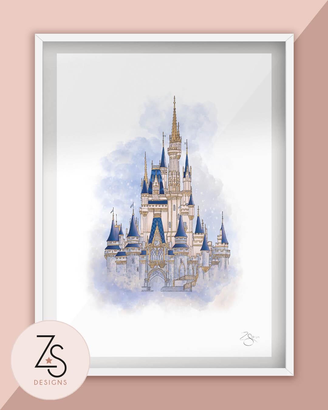 Cinderella Princess Castle - Walt Disney World Florida Magic Kingdom ...