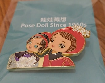 Japan Mod Bradley Pose Doll Pin 4cm