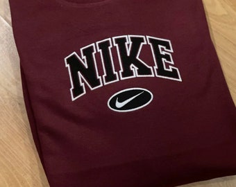 nike crewneck vintage white