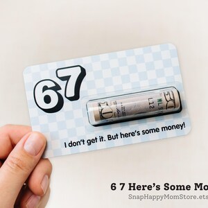Regalo divertido en efectivo para el día de San Valentín: lindo obsequio para guardar dinero: regale dinero en efectivo a un niño o niña adolescente o preadolescente. 67 Here's Some Money