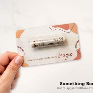 Regalo divertido en efectivo para el día de San Valentín: lindo obsequio para guardar dinero: regale dinero en efectivo a un niño o niña adolescente o preadolescente. Something Bougie