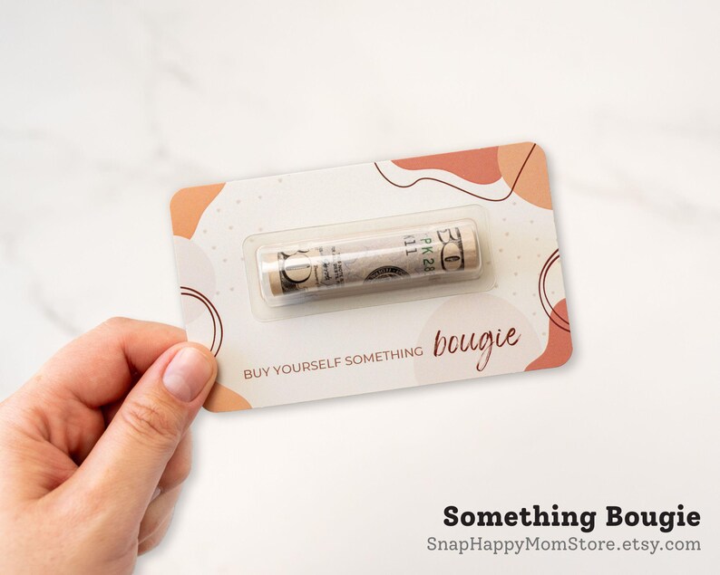 Regalo divertido en efectivo para el día de San Valentín: lindo obsequio para guardar dinero: regale dinero en efectivo a un niño o niña adolescente o preadolescente. Something Bougie