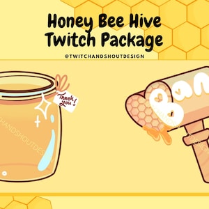 Honey Bee Twitch Package PT 1.
