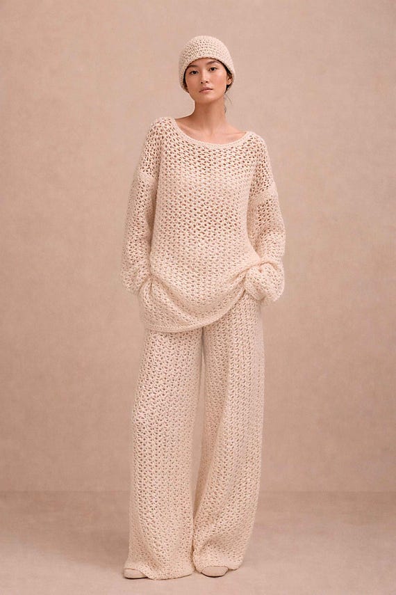 slouchy knit dress Women Autumn Winter Slouchy Solid Knit Turtleneck Long Sweater Dress, Loose Knit Dress, Ankle Length Party Dresses - Apricot m