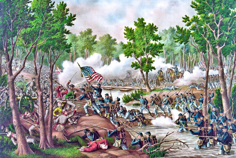 Hand-cut   wooden jigsaw puzzle for adults  Battle of image 1