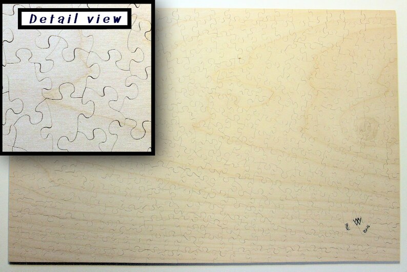 Handcut Wooden Jigsaw Puzzle for Adults Battle of Etsy
