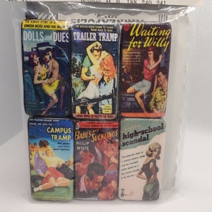 The Tramp Pack Trailer Campus Dolls Scandal   Pulp Fiction Covers Magnets Fridge Magnet Refrigerator Housewarming Kitchen Decor Small Gifts
