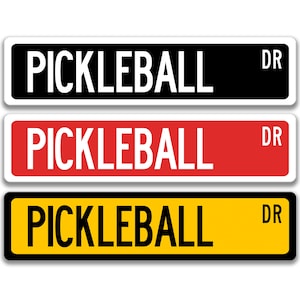 Pickleball Sign, Pickleball Game Sign, Pickleball Champion Gift, Tennis Sign, Pickleball Team, Pickleball Court Sign, Sports Gifts S-SSS072