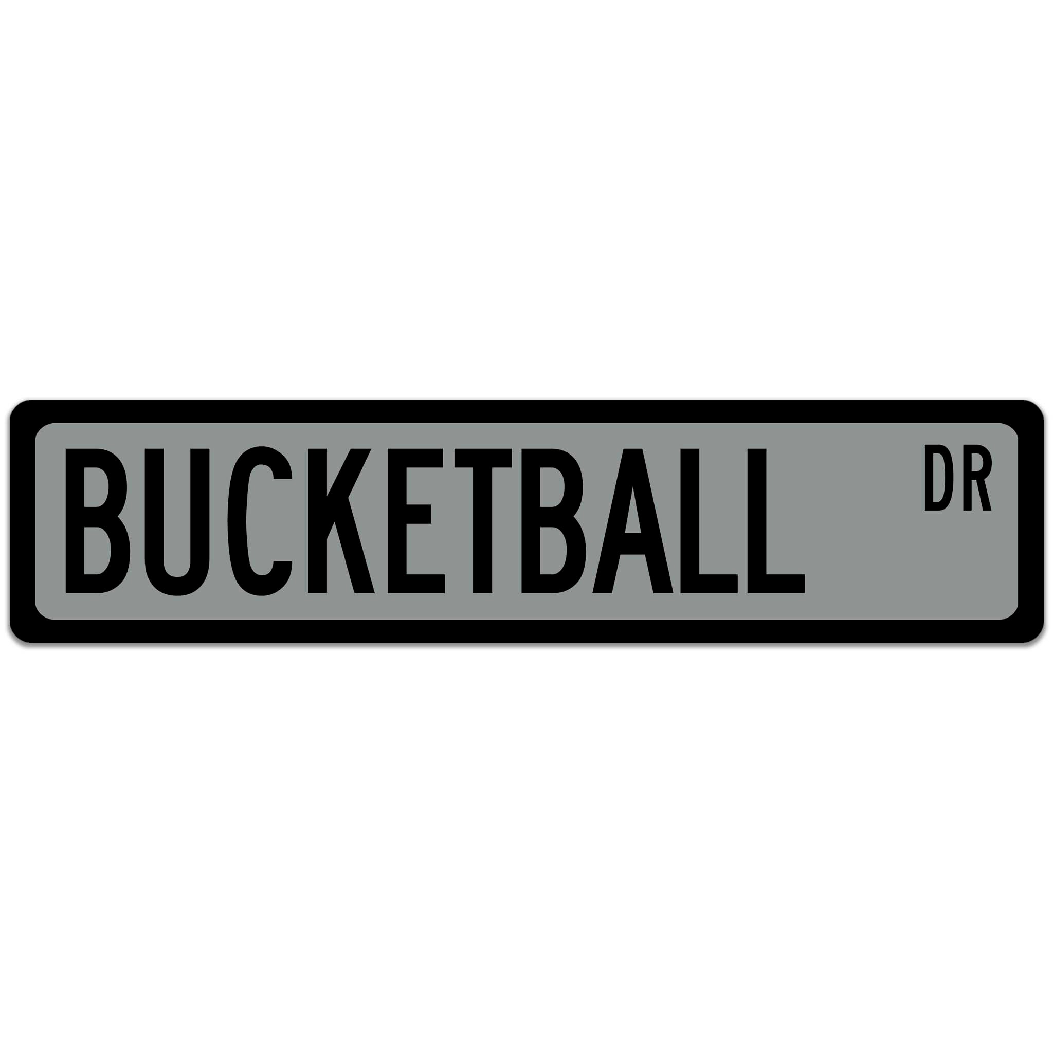 Bucketball Custom Bucketball Sign Bucketball Yard Game Sign Etsy