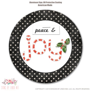 Christmas Wreath Sign, Round Christmas Sign, Holiday Sign, Front Door Sign, Christmas Decor, Welcome Sign, Farmhouse Wreath Sign SHO125