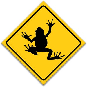 Poison Dart Frogs Sign, Poison Dart Frogs Warning, Welcome Sign, Poison Dart Frog Decor, Poison Dart Frogs, Poison Dart Frogs Humor 8-XNG074