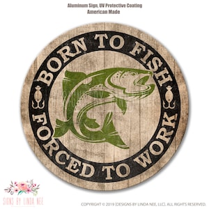 Fishing Decor Fishing Sign Bass Fishing Gift for Fisherman SPO6