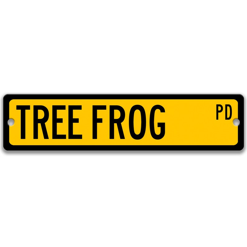 Tree Fog Sign Tree Frog Sign, Tree Frog Warning, Treefrog Decor, Frog Cage ...
