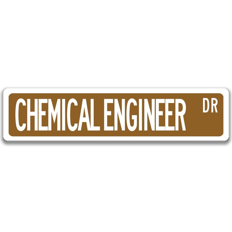 Chemical Engineer Sign, Engineer Gift, Chemical Engineer Gift, Engineer Decor, Engineer Graduation Gift Engineer Graduation Gift Q-SSO014 Brown Background