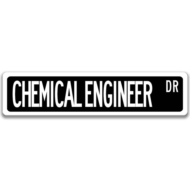 Chemical Engineer Sign, Engineer Gift, Chemical Engineer Gift, Engineer Decor, Engineer Graduation Gift Engineer Graduation Gift Q-SSO014 Black Background