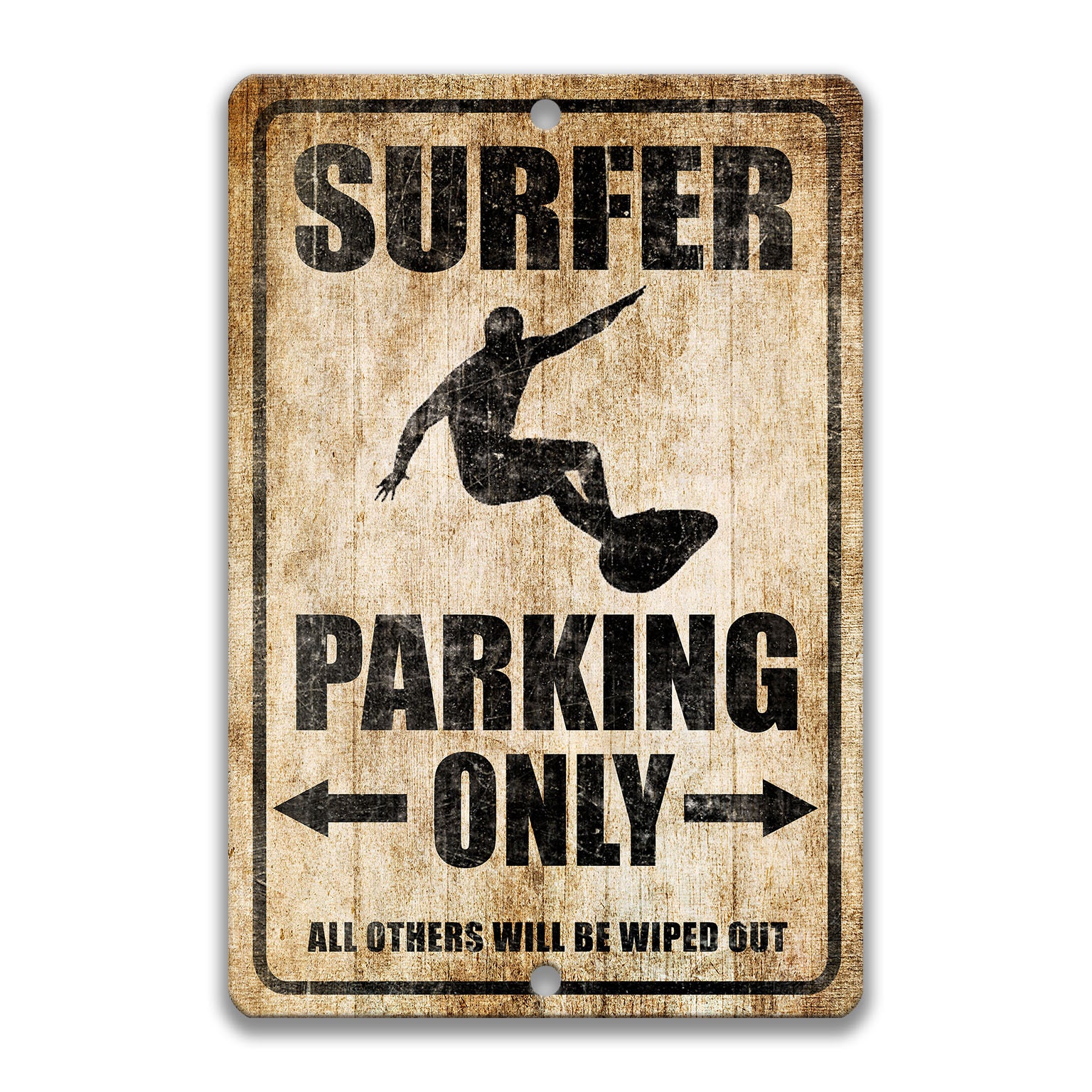 Surfer Parking Only Sign, Surfer Sign, Surfer Lover Gift, Surfer Decor, Surfer Decor Game Room Sign, Wipeout S-PRK004