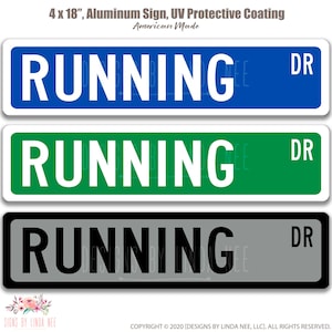 Running Sign, Marathon Sign, Running Participant, Running Gift, Track Sign, Cross Country Sign Running Lover Gift Outdoor Lover OCC135