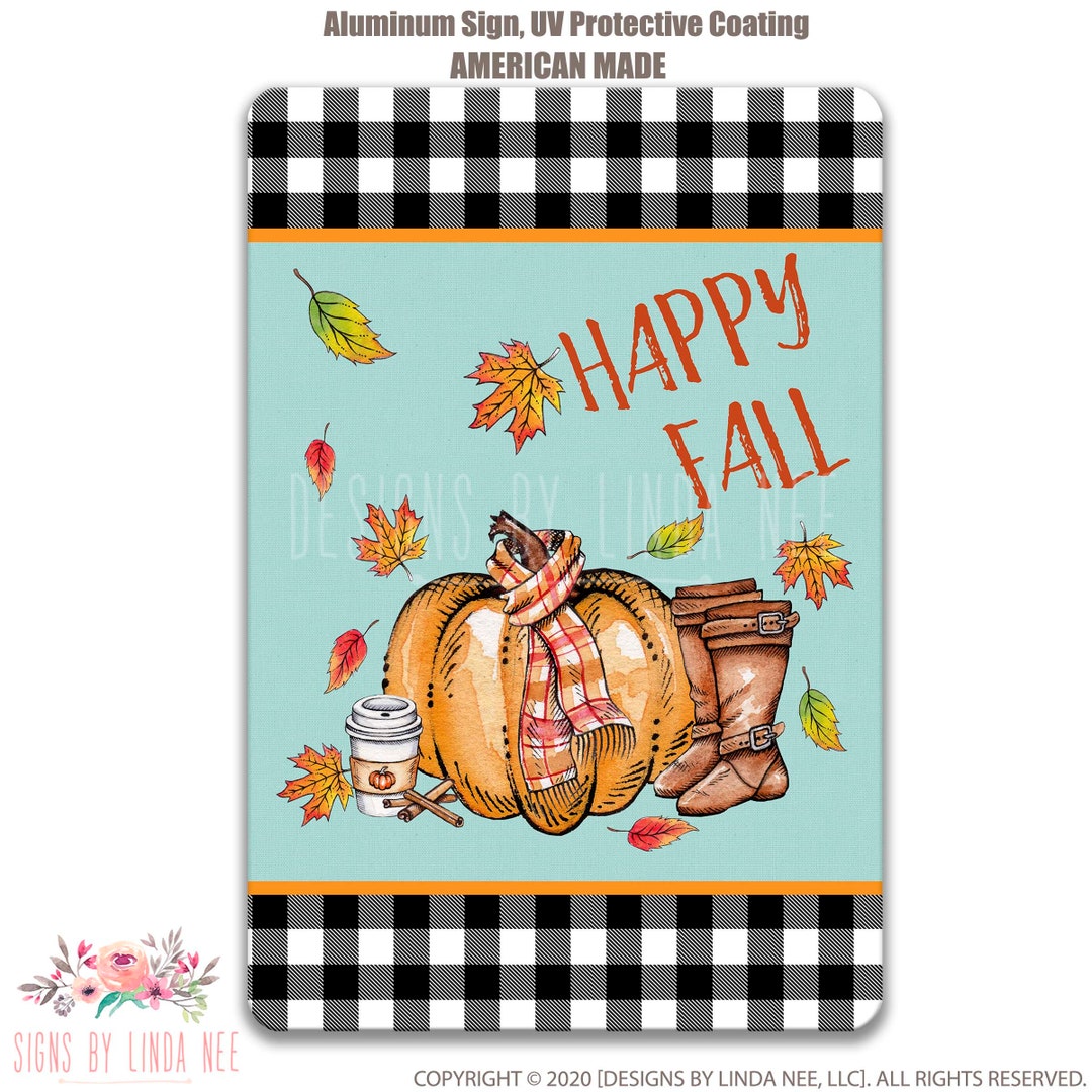 Fall Congratulations Sign Happy Fall Sign Fall Wreath Sign Pumpkin Sign Fall Decor Teal Fall Sign ...