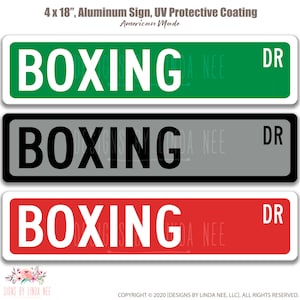 Boxing, Boxing Sign, Gift for Boxer, Boxing Decor, Boxing Wall Sign, Boxing Wall Sign, Boxing Lover, Bar Decor, Man Cave Decor, Coach OCC70