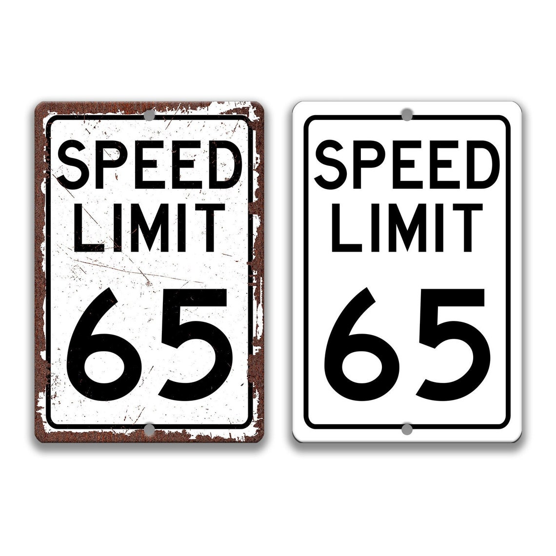 Speed Limit Sign, 55 Speed Limit Sign, Custom Speed Limit Street Sign ...