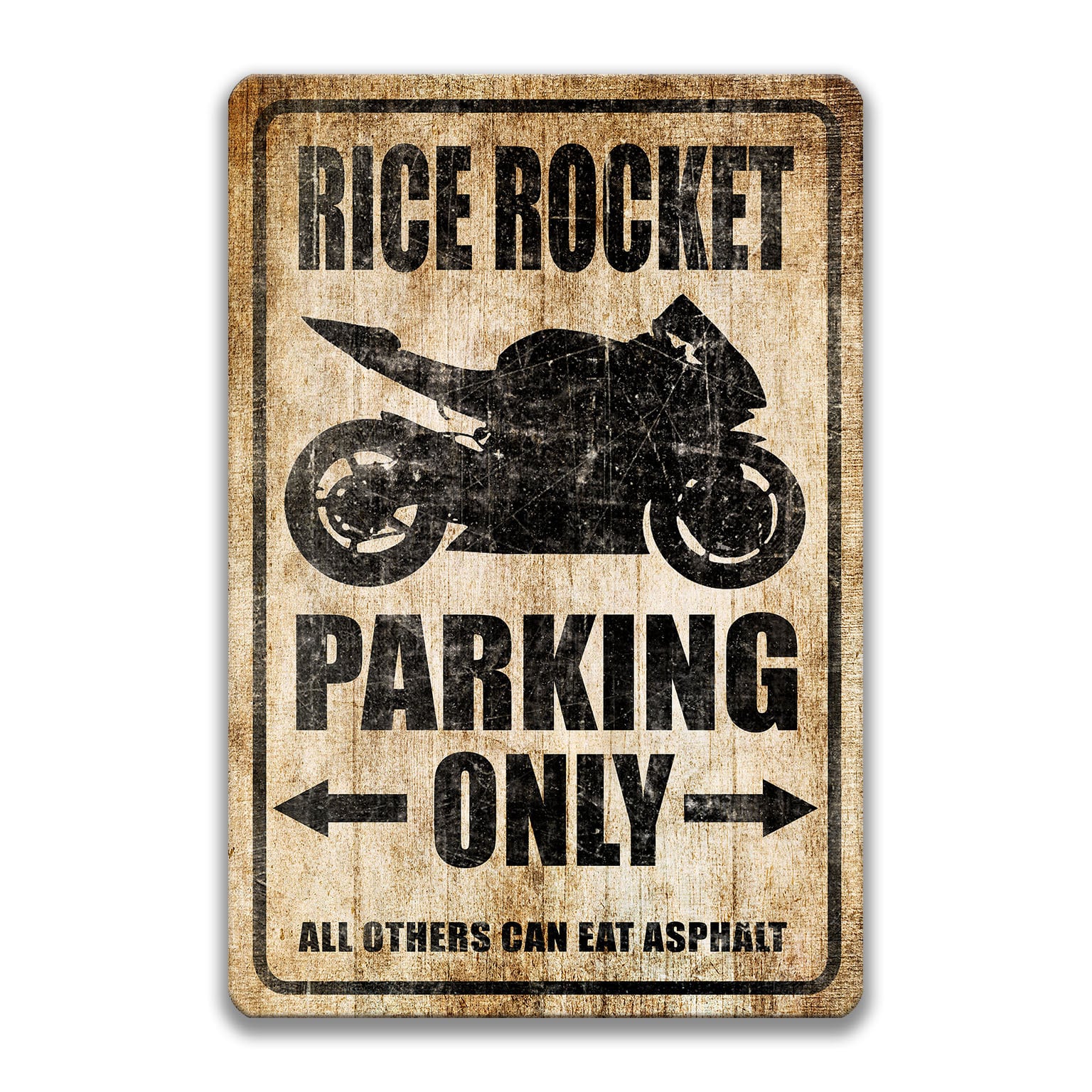 Rice Rocket Parking Only Sign Rice Rocket Sign Rice Rocket - Etsy