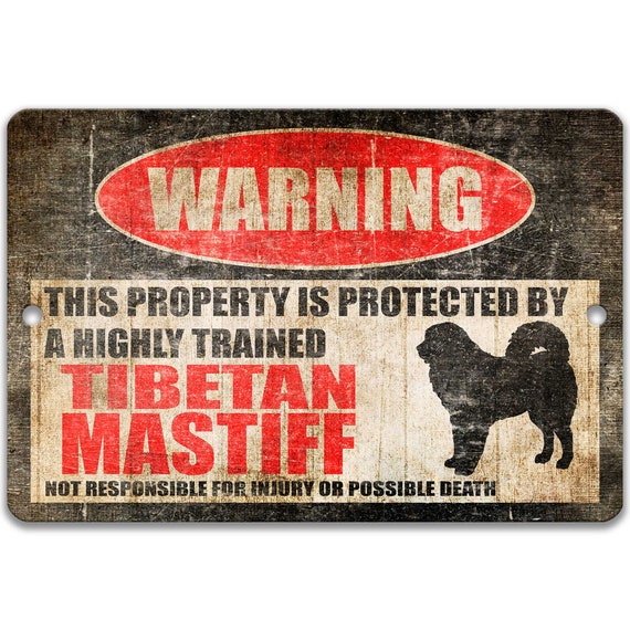 Tibetan Mastiff Sign Funny Dog Sign Mastiff No Trespassing - Etsy Tibetan Mastiff Sign Funny Dog Sign Mastiff No Trespassing - Etsy