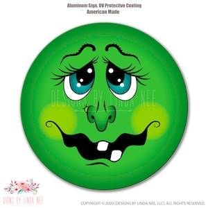 Witch Face Sign For Wreaths, Witch Wreath Enhancement, Halloween Signs For Wreaths, Metal Wreath Sign, Halloween Signs For Wreaths SHO253