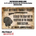 Funny Turkey Hunting Sign Gun Sign Gun Sign Metal Sign Turkey Hunting ...