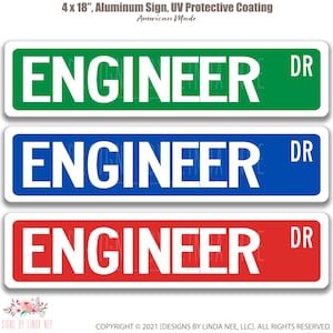Engineer Sign, Engineer Graduation Gift, Engineer Decor, Engineer Gift, Chemical Engineer Gift, Engineer Wall Art, Office Sign Q-SSO046