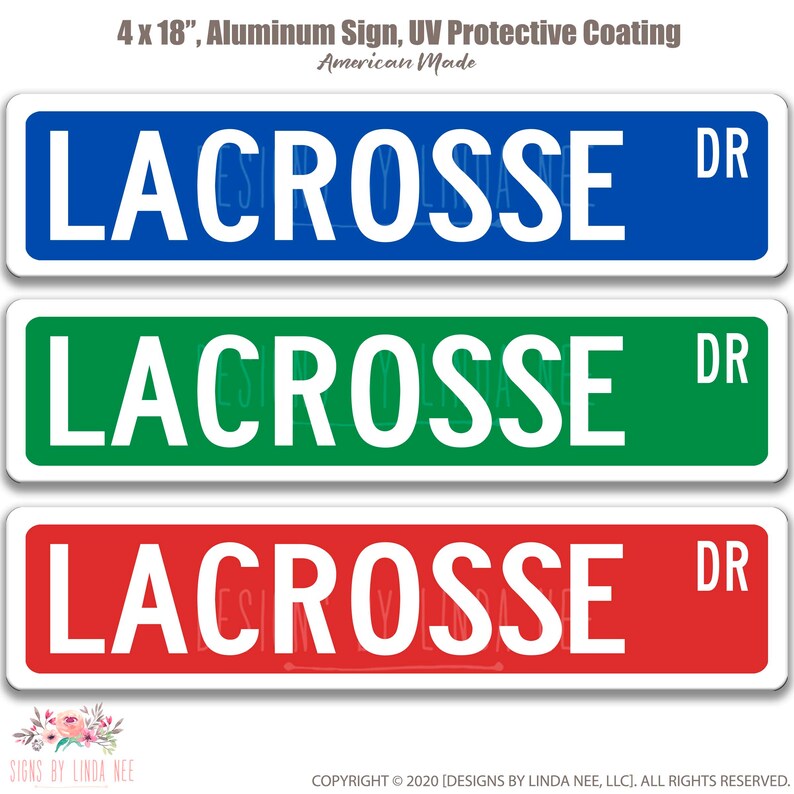 Lacrosse Sign Lacrosse Player Sign Lacrosse Decor Lacrosse Etsy