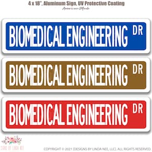 Biomedical Engineering Sign, Engineer Gift, Biomedical Engineer Gift, Engineer Decor, Engineer Graduation Gift, Medical Degree Q-SSO013