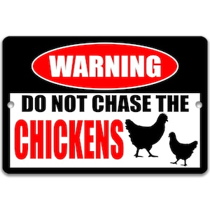 Chicken Coop Sign Chicken Sign Funny Chicken Sign Chicken Decor Barn Sign Chicken Gift Chicken Lover Farm Decor Accessories Z-PIS057
