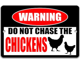 Chicken Coop Sign Chicken Sign Funny Chicken Sign Chicken Decor Barn Sign Chicken Gift Chicken Lover Farm Decor Accessories Z-PIS057