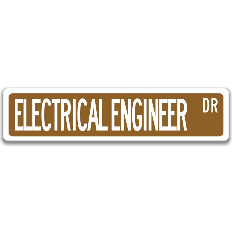 Electrical Engineer Sign, Engineer Gift, Electrical Engineer Gift, Engineer Decor, Engineer Graduation Gift Q-SSO015 Brown Background