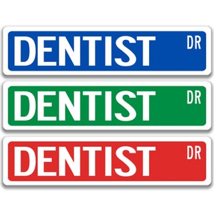 Dentist, Dentist Gift, Dentist Sign, Dentist Decor, Dental Office Sign, DDS Sign, Jawsmith, Periodontal Sign, Dental Health Care Q-SSO058