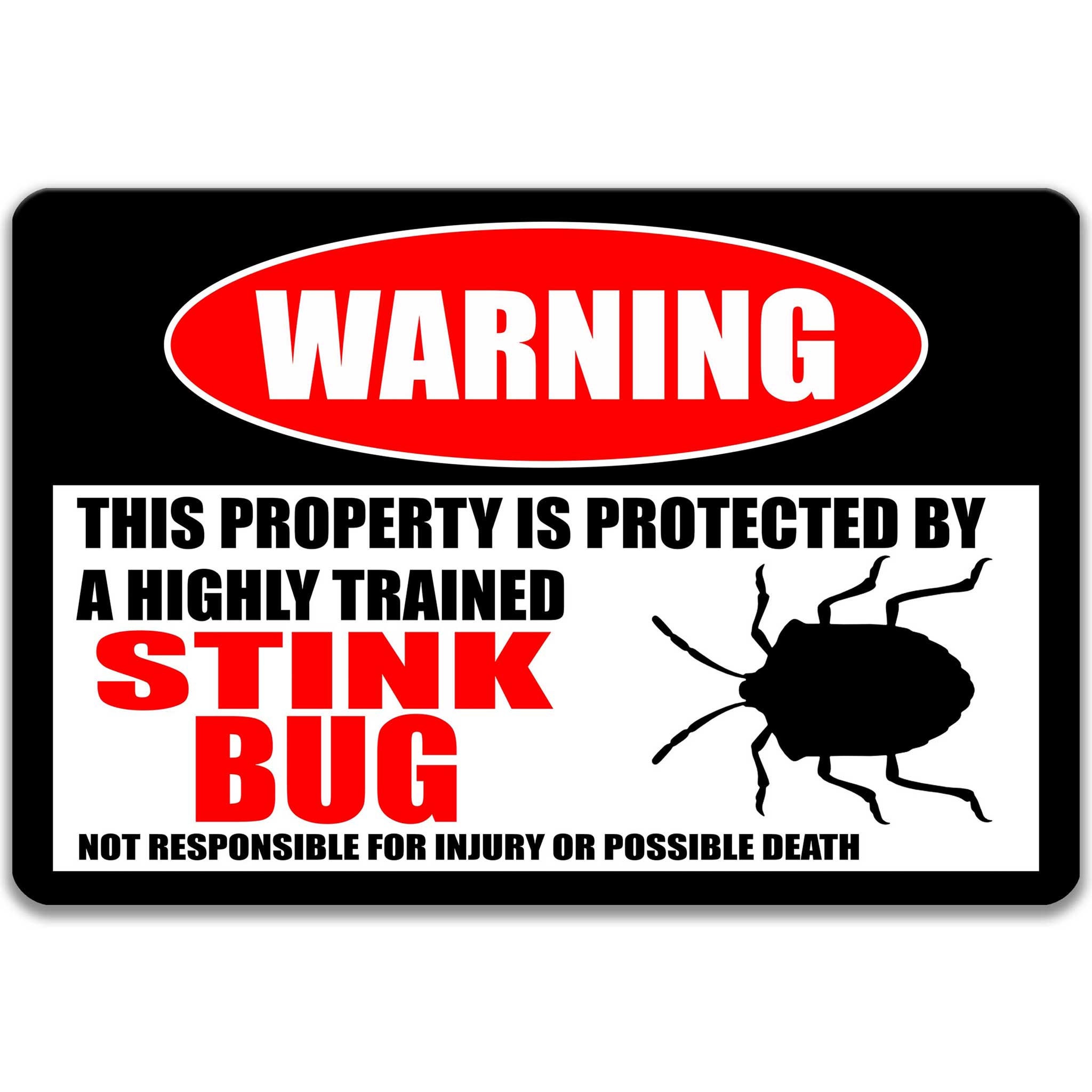 Funny Stink Bug Sign Bug Sign Insect Sign Accessories Stink Etsy