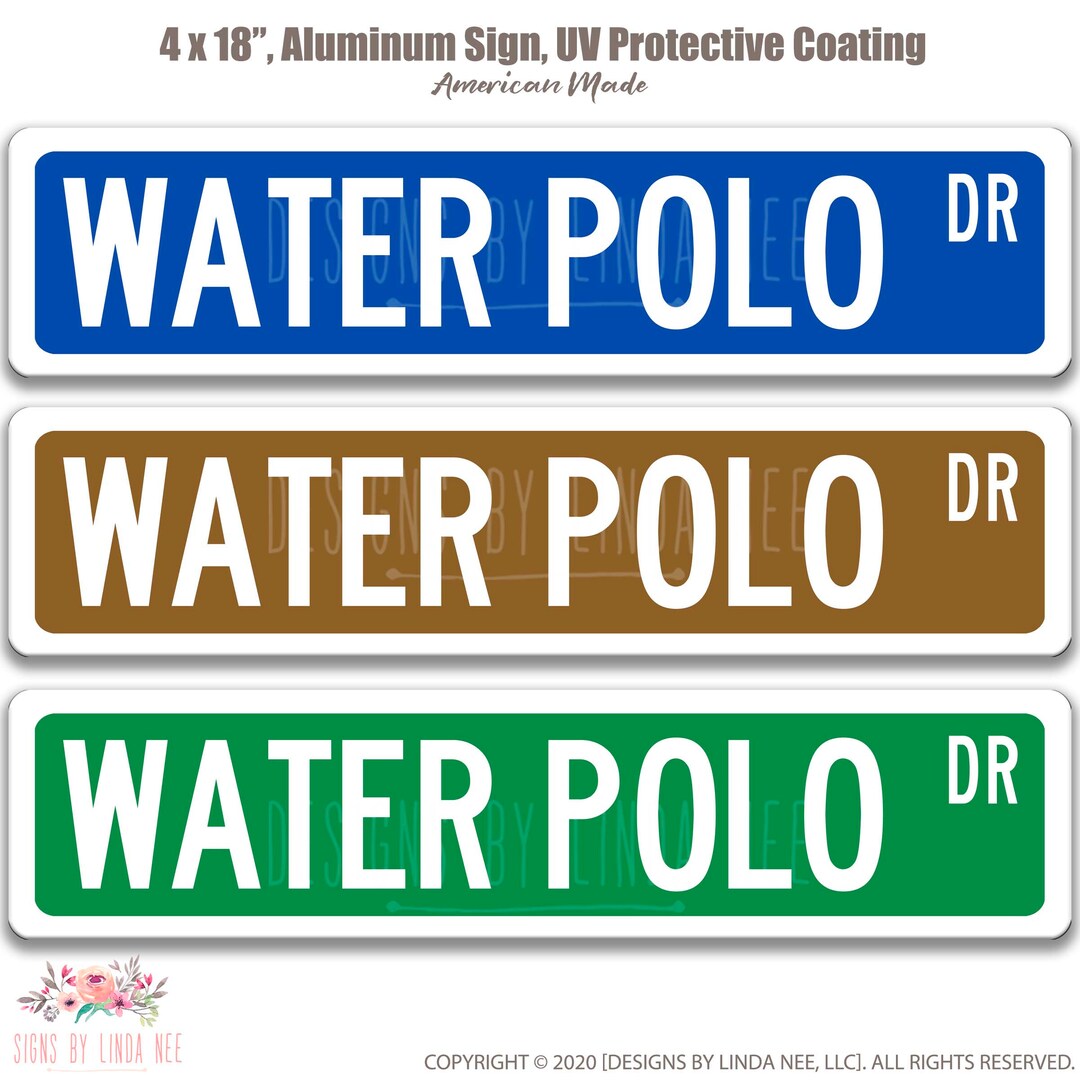 Water Polo Water Polo Sign Water Polo Decor Water Polo Fan Etsy