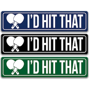 Ping Pong Sign, Tafeltennis, ik zou dat raken, Ping Pong Champion Sign, Bar Decor, Beer Pong, Ping Pong Paddles, Drinking Games Award S-SSS070