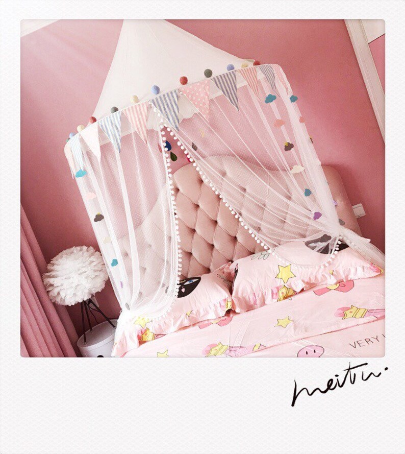 Large Kids Canopy Wall Hanging Canopy Bed Canopy Hanging Etsy