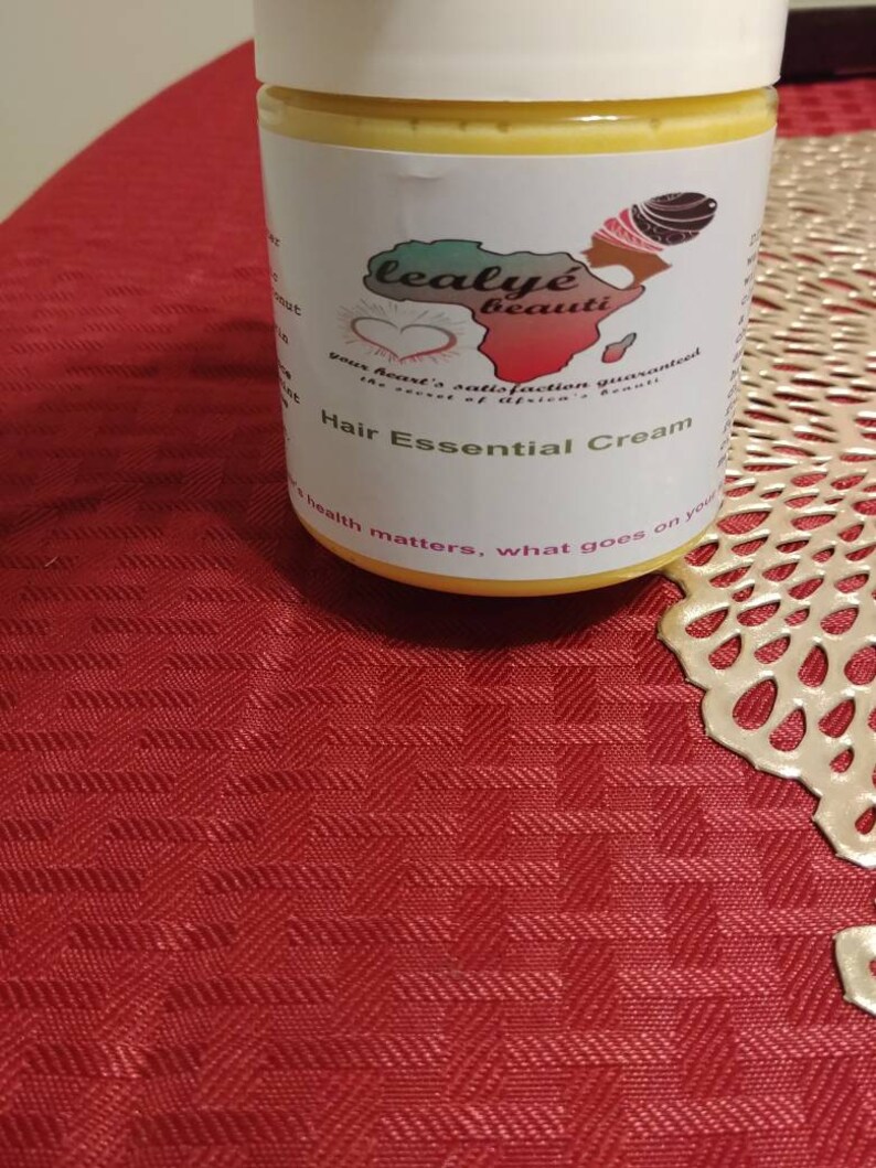 All Natural Hair Essential Cream Etsy