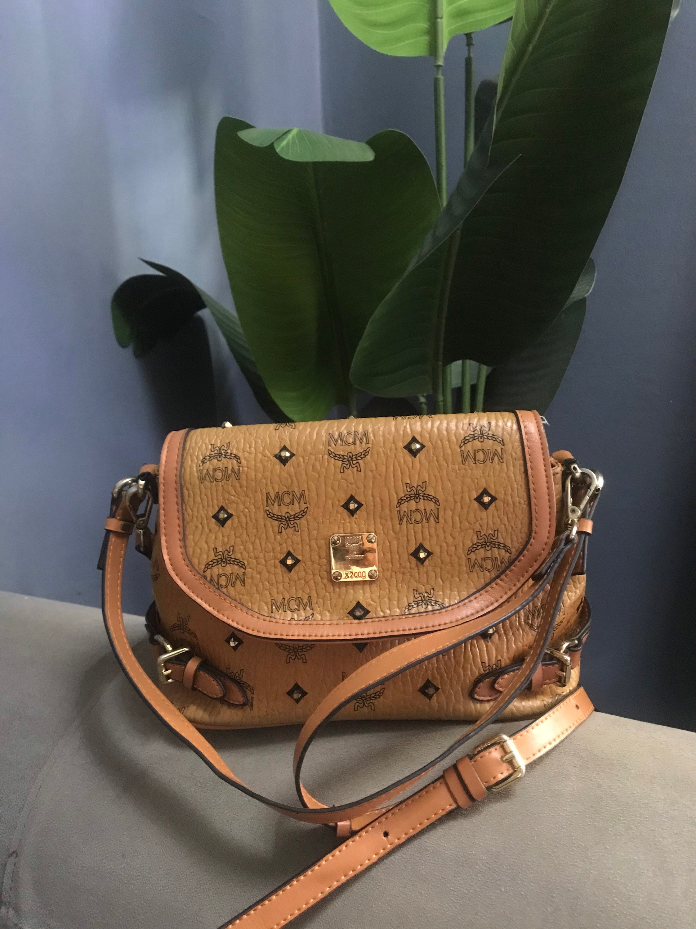 MCM, Bags, Authentic Preloved Mcm Sling Bag