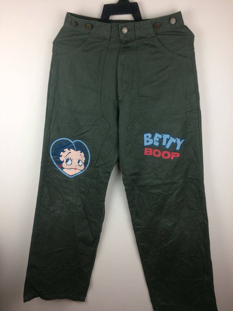 Betty Boop Pants Nice Print Rare Design Cartoon Movie MEGA SALE !