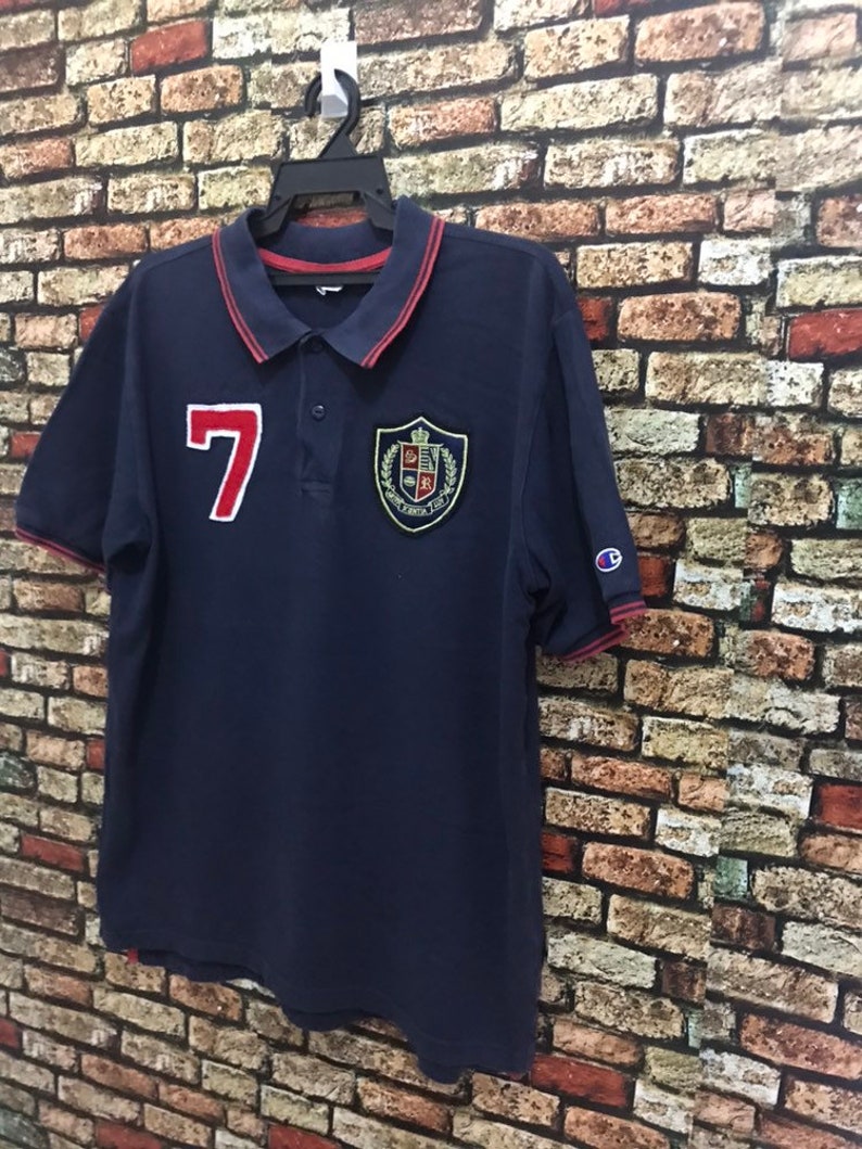 MEGA SALE ! Champion Polos Shirt Sportwear Brand Small Logo