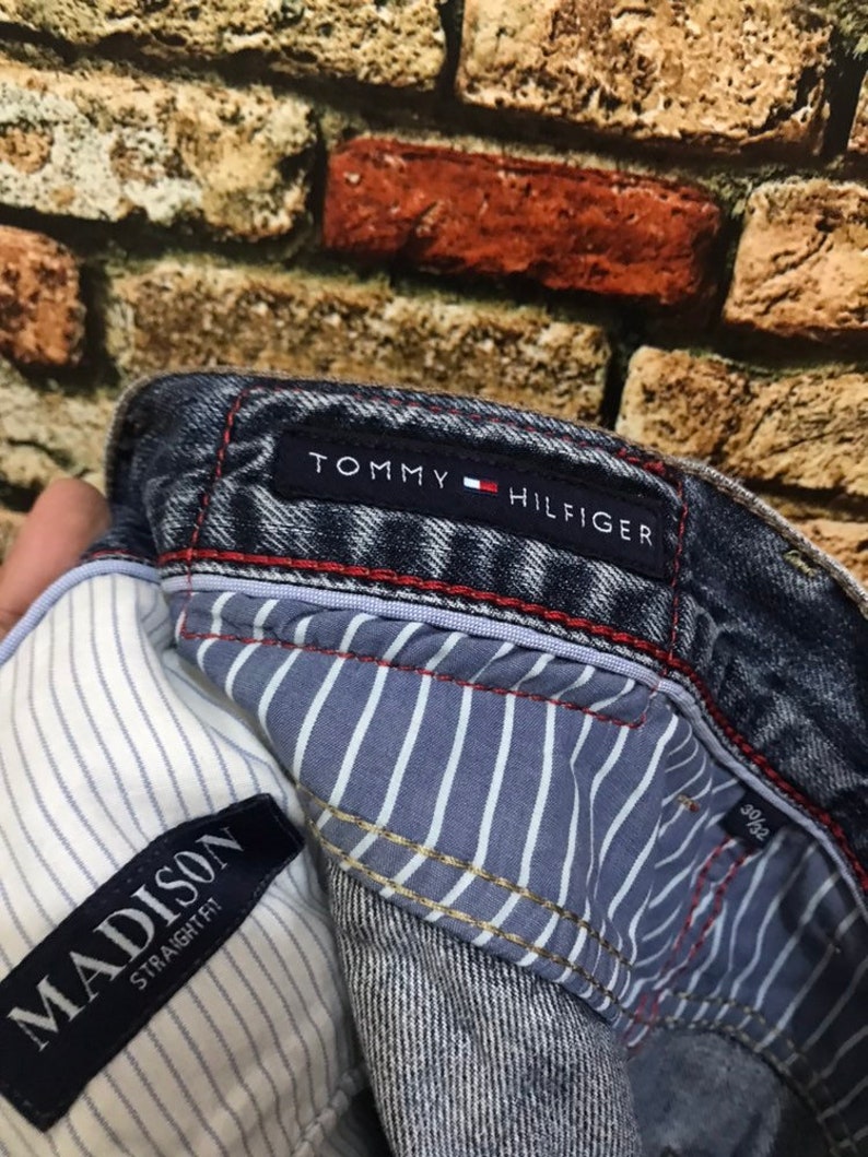 MEGA SALE Tommy Hilfiger Denim Jeans Made in Turkey Stright | Etsy