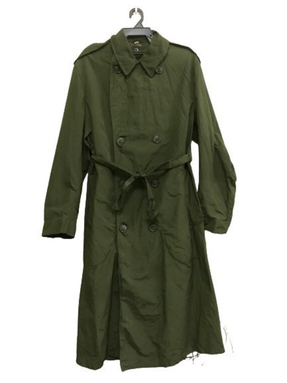 MEGA SALE !! Vintage 50s Raincoat M-1950 Usmc Us A
