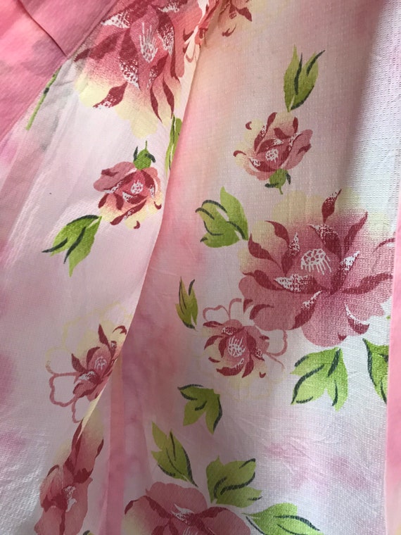 MEGA SALE !! Vintage 70s Yukata Cotton Kimono Jap… - image 7