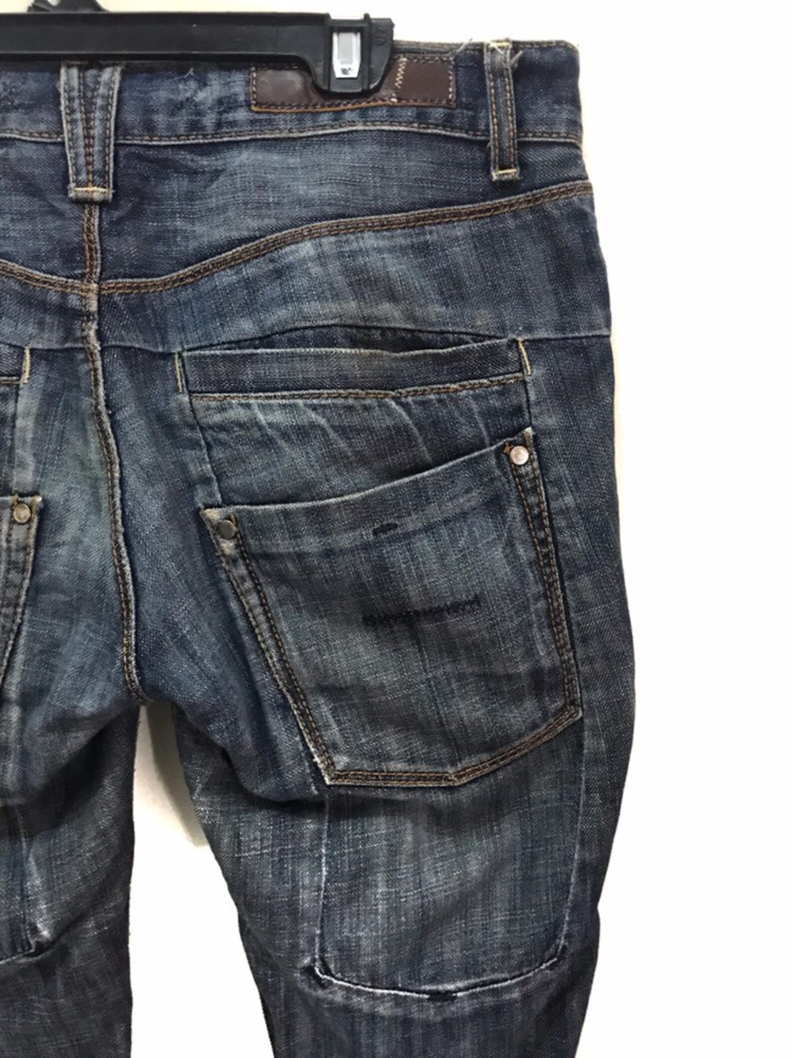 MEGA SALE YANUK Distressed Denim Jeans Made in Usa Designer | Etsy