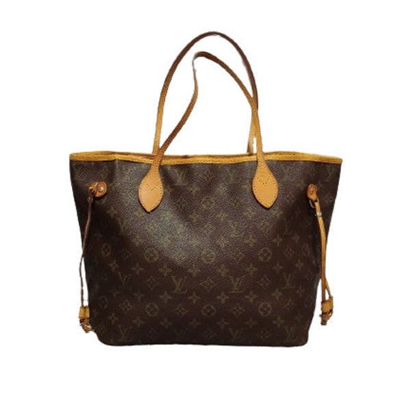 Louis Vuitton Neverfull MM Monogram Tote Shoulder Bag