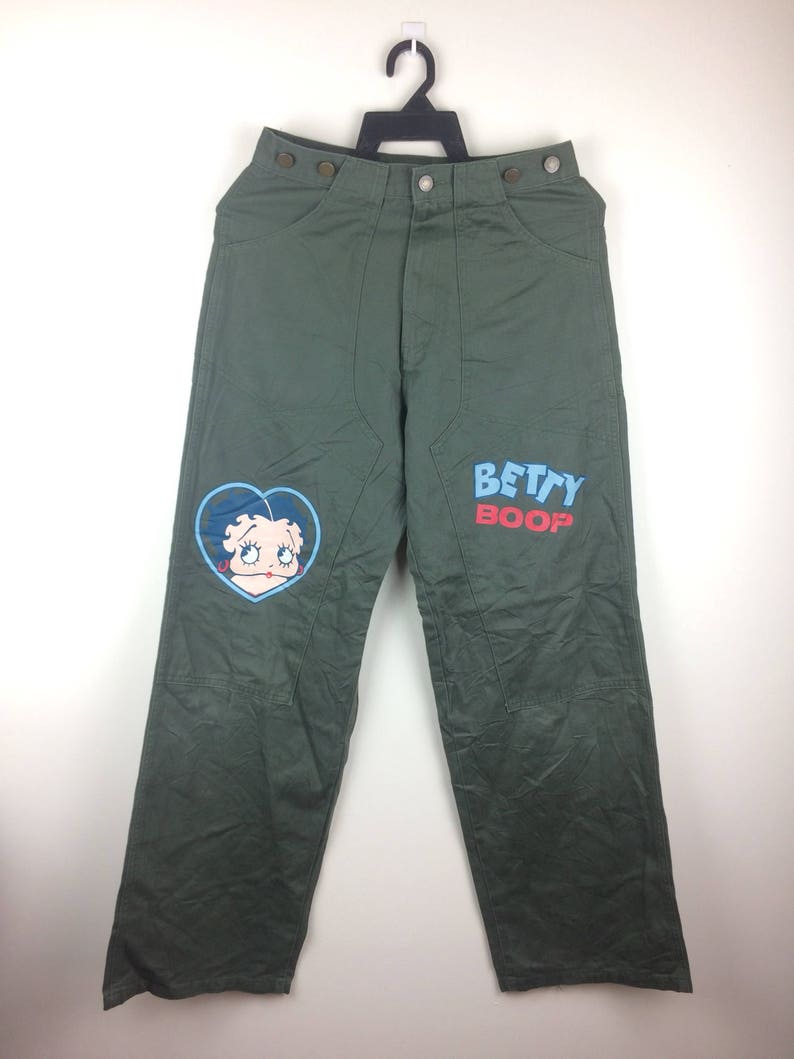 Betty Boop Pants Nice Print Rare Design Cartoon Movie MEGA SALE !